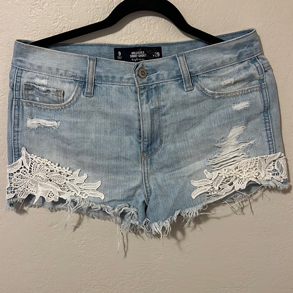 Hollister Distressed Shorts